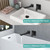 Aolemi Wall Mount Tub Faucet,Rotating Spout with Valve,Matte Black