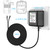 Black Video doorbell Special Power Transformer,18V500MA doorbell Power Adapter, Compatible with Ring, Nest, Eufy, Wyze, Arlo Wireless Video doorbell (with 196in Cable)