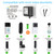 Black Video doorbell Special Power Transformer,18V500MA doorbell Power Adapter, Compatible with Ring, Nest, Eufy, Wyze, Arlo Wireless Video doorbell (with 196in Cable)