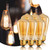 Sevici ST64 Edison Light Bulbs 40W E26 Dimmable Incandescent Bulbs 6 Pack