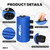 Topnew Canopy Water Weight Bag, 175 LBS Water Tent Weights Set of 4 Leg Weights for Pop Up Canopy, Canopies,Tent, Gazebo, Blue