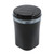 EOCICI Car Ashtray with Lid Auto Ashtrays Smell Proof Smokeless Ashtray for Car Easy Clean Up Detachable Ash Tray with LED Blue Light (Black)