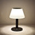 shumi Solar Table Lamp Outdoor, Indoor Light 3 Lighting Modes Waterproof