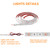 ROLiGHTiC Marine Submersible Boat LED Strip Lights, 12V 4FT IP68 Waterproof