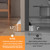 fowong Door Draft Stopper 36 inches, Adjustable Under Door Gap Filler, Grey