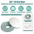French Bulldog Food Bowl- Slanted Tilted Pug Food Water Bowl,Cat Bowl- Feeder for Frenchie/Shih Tzu/Flat Faced Small Dogs/Puppies/Cats (Green, M-2 Cup)