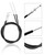 330-9371 Parking Brake Cable Kit Fit for Wilwood 110" Long Cables