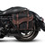 NICECNC Motorcycle Saddle Bags, Vintage Oil Waxed Canvas Saddlebags Motorcycle Panniers Side Throw Over Saddle Bags Compatible with Harley Honda Suzuki Yamaha Adventure Street Glide Brown