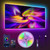 GUPUP Color Changing Bluetooth LED Lights for TV, Smart App Control with 20ft Strip - USB Powered Backlight for Bedroom, Gaming Room, PC, Mirror, Fits 85-100 Inch TVs,20ft