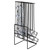MyGift Golf Ball Basket Holder, Matte Black Wire Dispenser Rack for 60