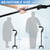 KingPavonini Adjustable Walking Cane for Men & Women, Stable 4-Prong Base
