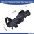 Getfarway Pair Front Windshield Washer Wiper Spray Nozzle 76810-TK4-A11 Compatible with Acura MDX 2017-2020 / TL 2009-2014 Black