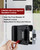 Naissian Camper Door Lock + 1-1/8" RV Stroage Cam Lock Set,Deadbolt Lock for Entry Side Door Lock with Handle, Travel Trailer Security Door Latch, Black,Pack of 1+ 5 Cam Locks,6 Keyed Alike