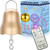 Disco Ball Motor with Remote, 1-30 RPM & Adjustable 3 Speed & Timing Wind Spinner Motor, Battery Powered Rotating Motor, Mobile Spinner Hanger for Mirror Ball, Ornament, Baby Crib Hanging Display