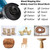 Wood Carving Disc Grinder Wheel Disc 4 Inch Wood Shaping Wheel Wood Grinding Shaping Disc for Angle Grinders with 5/8” Arbor(2PCS)
