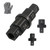 ReluxGo Motorcycles Hex Axle Tool Steady Hex Bit Socket Set Black Spindle Socket Adapter Tool 12mm,14mm,17mm,19mm,22mm,24mm with Gloves, 6 in 1 (6 in 1)