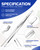 BUNDLEPRO Kitchen Tweezers Tongs with Precision Serrated Tips, 3 Pcs, 12''