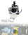 Carburetor Fit for Champion 100424 27Ton 25Ton 224cc Log Splitter