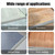 Floor Transition Strip 10Ft Carpet to Tile Flooring Transition Strip Grey