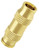 QWORK Push to Connect Fittings - 3/8" Tube, 10 Pack Quick Connect Fittings for Air Compressor & Pneumatic Lines