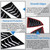 Window Louvers Air Vent Grill Trim Compatible with Subaru BRZ ZD8,Toyota 86 GR86,Scion FR-S 2022-2025,Rear Side Window Louver Scoop Sun Shade Cover,ABS Plastic 2PCS (Piano Black)