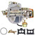 Condgreemee 2 Barrel Carburetor Carb 2100 Carburetor 2150 Carburetor Compatible with Ford 289 302 351 carburetor Mustang Cu Jeep Engine F100 F250 F350 with Electric Choke Mounting Gasket