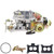 Condgreemee 2 Barrel Carburetor Carb 2100 Carburetor 2150 Carburetor Compatible with Ford 289 302 351 carburetor Mustang Cu Jeep Engine F100 F250 F350 with Electric Choke Mounting Gasket