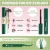 "KEYYOU Fairy Chispa Lash Clusters Invisible Band DIY Lashes - Individual Clusters or Full Kit to Customize! -Wet Look Waterproof Eyelash Extension Wispy Manga Kawaii Doll Lashes Feline Lash Look Medusa Lash Handmade Lash Lash Style: Faye Lash Kit"
