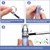 Hose Clamp- Qibaok 120 PCS Stainless Steel Hose Clamps Assortment Kit