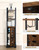 Hzuaneri Bathroom Storage Cabinet, Toilet Paper Storage Cabinet