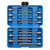 EMENTOL 12PCS 3/8" Drive Extra Long Torx Bit Socket Set, CR-V, S2 Steel, 5.9" Length Star Bit Socket Set, T10 - T60