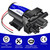 TDRFORCE 12V DC RV Fresh Water Booster Pump - 5 GPM, 70 PSI, Self Priming, Diaphragm Washdown Pump for Boats