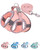 Petank Step in Dog Harness No Pull and Leash for Small Medium Dogs Cats.