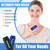 Medineed 2PCS Finger Gel Ice Pack Sleeves, Cold Therapy for Injuries, Blue