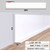 Duzzy Flexible Baseboard Molding Trim, 5 Inch(W) x 20 Feet(L) Peel and Stick Rubber Wall Trim Molding, Self-Adhesive Vinyl Wall Base Cove Base