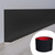 Duzzy Flexible Baseboard Molding Trim, 5 Inch(W) x 40 Feet(L) Peel and Stick Rubber Wall Trim Molding, Self-Adhesive Vinyl Wall Base Cove Base