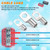 300A Heavy Duty Module Bus BAR Block with 4 x 5/16" (M8) Battery Terminal