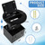 Kanayu Black Recessed Floor Outlet 3.98" x 3.66" x 4", 1-Gang