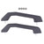 MOTOKU Set of 2 Black Front Hood Handles for Hummer H2 2003-2009