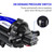 TDRSUPER Self-Priming Water Transfer Pump 110V AC, 4GPM 45PSI High Pressure Booster Pump, Black Stainless Steel Diaphragm Garden Sprinkler Pump for Home, Kitchen, Bathroom, Marine, Yacht