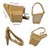 Concealed Carry Sling Bag for Men, Chest Holster Bag of Pistols Anti-Thief Crossbody Daypack Personal Pocket Sling Pack