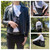 Concealed Carry Sling Bag for Men, Chest Holster Bag of Pistols Anti-Thief Crossbody Daypack Personal Pocket Sling Pack