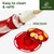 Kingsyard Glass Hummingbird Feeder for Outdoors Hanging, 14 oz Leak-Proof Humming Bird Feeders with Ant Moat & Bee Proof Feeding Ports, Hummingbird Gift for Bird Lovers (Red)