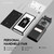 LIGHTDESIRE DIY Bling Crystal Rhinestones Handheld Fan, Mini Personal Fan, Cooling Small Fan Rechargeable 3 Speeds Mode with Crystal Rhinestones Sticker Sheet(Black Fan with DIY Diamon)