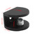 Litoexpe 8pcs Black Glass Shelf Bracket 5-8mm