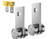 HZG 2 Wheel Trolley Assembly Rollers, Two Bearing Trolley Assembly for 1-5/8" Wide and All 1-5/8" or Taller Strut Channel, Trolley Roller Garage Pulley System Hoist System(2 Sets)