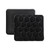 HIC Kitchen Sudz-Power Scratch-Free Scrubber Sponges, Long Lasting Polyurethane, BPA Free, Rectangular, Set of 2