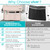 Vive XL Wheelchair Accessories Bag - Waterproof, Scratch-Resistant