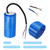 PATIKIL CD60 Run Capacitor, 400uF 250VAC 50/60Hz Motor Starting Capacitor with 2 Wires for Air Compressor Motor Starts Running