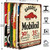 Arpilul 6 Pieces Man Cave Decor for Men-Garage Signs for Men, Vintage Gas Tin Signs and Retro Oil Metal Signs for Garage Man Cave bar Wall Decor (TP-2301,8x12 Inch)